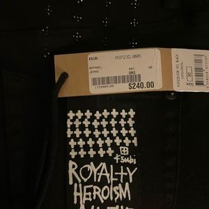 Brand New Ksubi Jeans